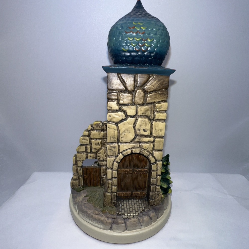 RARE Goebel/Olszewski Mail is Here Clock Tower Vignette w/Coach 1992 931D - Picture 8 of 15